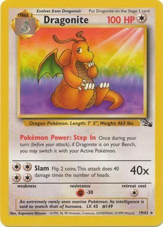 Fossil - 019/062 - Dragonite