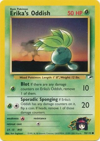Gym Heroes - 078/132 - Erika's Oddish
