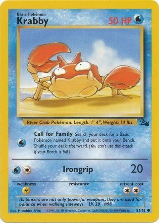 Fossil - 051/062 - Krabby