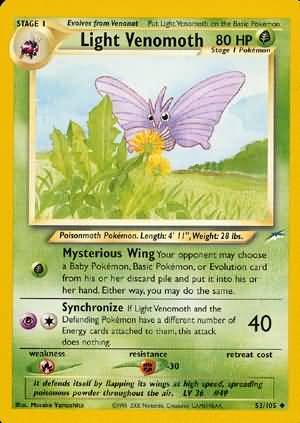 Neo Destiny - 053/105 - Light Venomoth