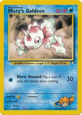 Gym Heroes - 030/132 - Misty's Goldeen