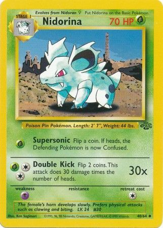 Jungle - 040/064 - Nidorina