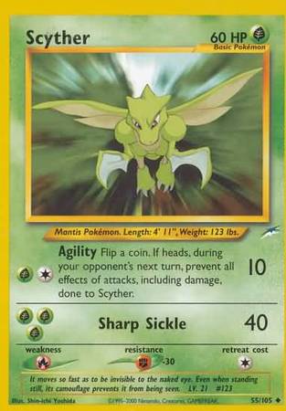 Neo Destiny - 055/105 - Scyther