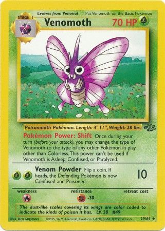 Jungle - 029/064 - Venomoth