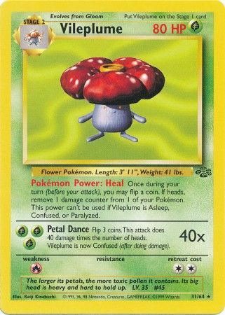 Jungle - 031/064 - Vileplume