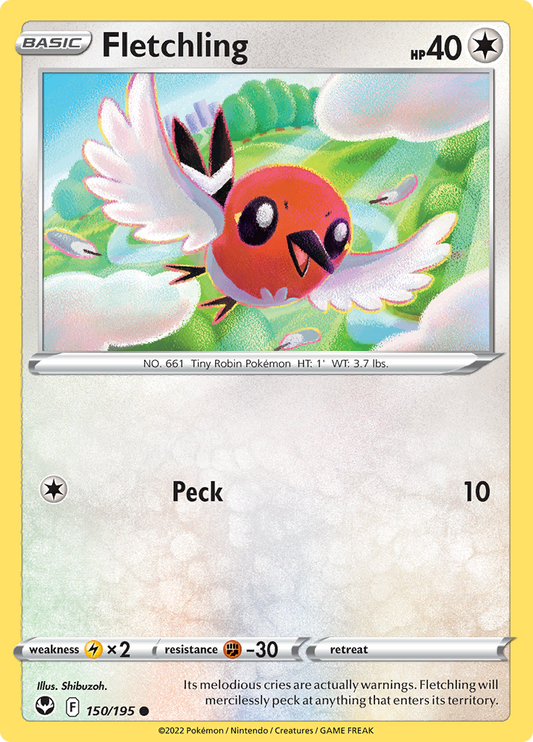 Silver Tempest - 150/195 - Fletchling