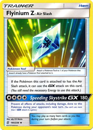 Unified Minds - 195/236 - Flyinium Z: Air Slash