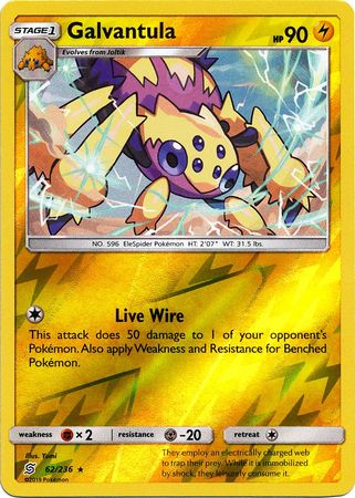 Unified Minds - 062/236 - Galvantula - Reverse Holo