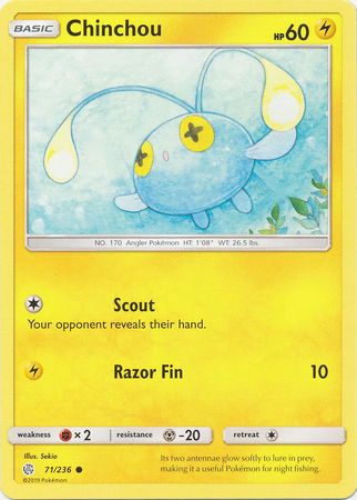 Cosmic Eclipse - 071/236 - Chinchou