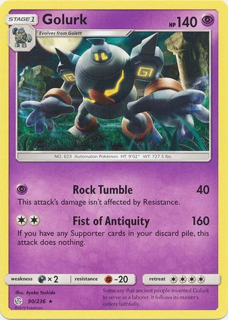Cosmic Eclipse - 090/236 - Golurk