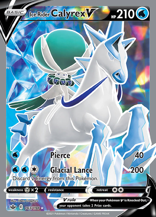 Chilling Reign - 163/198 - Ice Rider Calyrex V