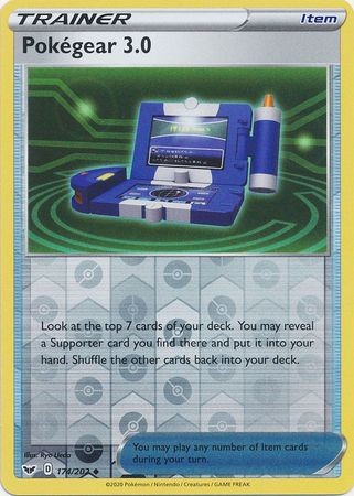 Sword & Shield - 174/202 - Pokégear 3.0 - Reverse Holo