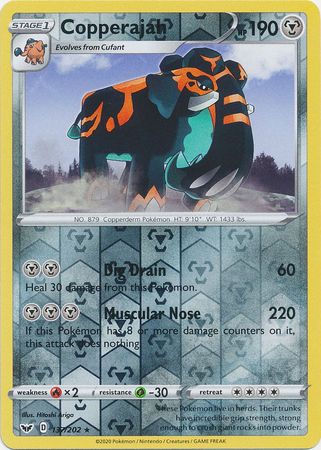 Sword & Shield - 137/202 - Copperajah - Reverse Holo