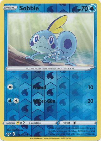 Sword & Shield - 055/202 - Sobble - Reverse Holo