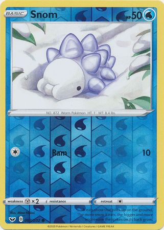 Sword & Shield - 063/202 - Snom - Reverse Holo