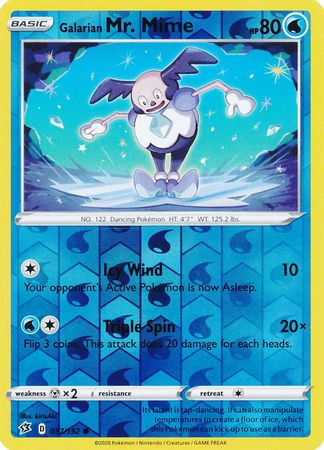 Rebel Clash - 037/192 - Galarian Mr. Mime - Reverse Holo