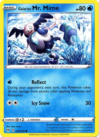 Darkness Ablaze - 035/189 - Galarian Mr. Mime