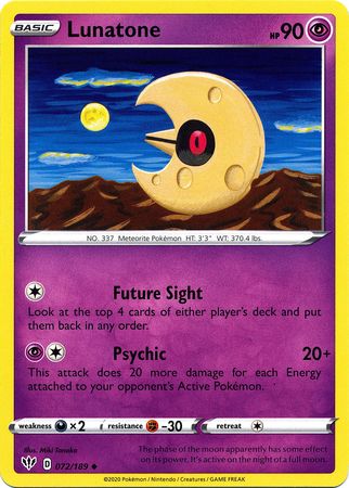 Darkness Ablaze - 072/189 - Lunatone