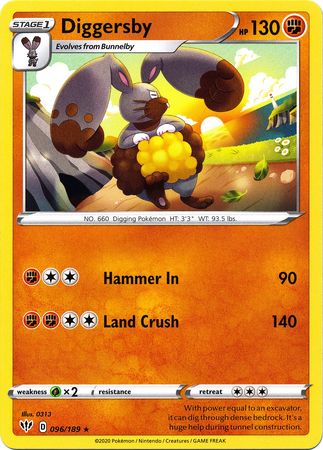 Darkness Ablaze - 096/189 - Diggersby