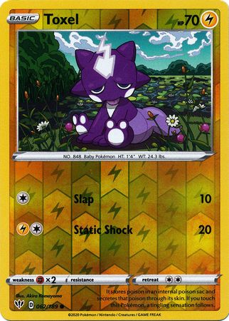 Darkness Ablaze - 062/189 - Toxel - Reverse Holo