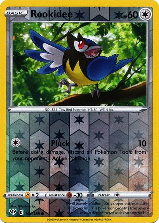 Darkness Ablaze - 154/189 - Rookidee - Reverse Holo