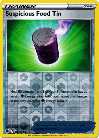 Champion's Path - 066/073 - Suspicious Food Tin - Reverse Holo