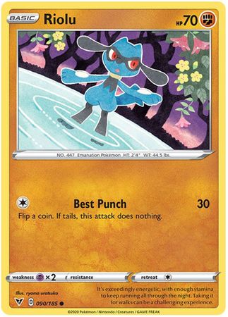 Vivid Voltage - 090/185 - Riolu