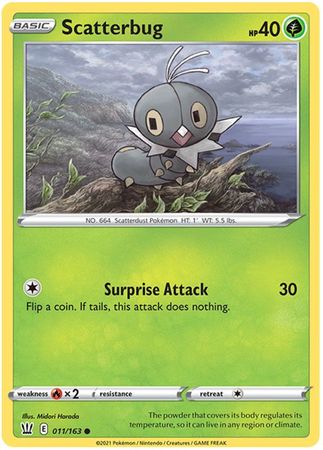 Battle Styles - 011/163 - Scatterbug