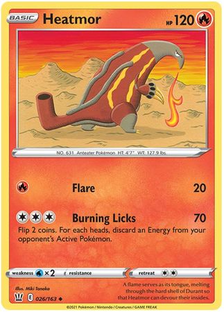 Battle Styles - 026/163 - Heatmor