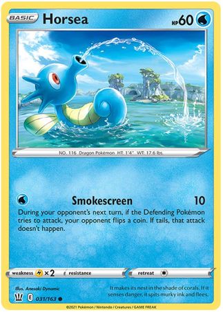 Battle Styles - 031/163 - Horsea