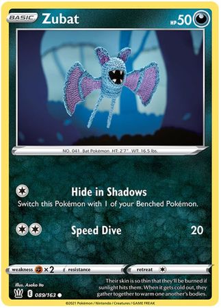 Battle Styles - 089/163 - Zubat
