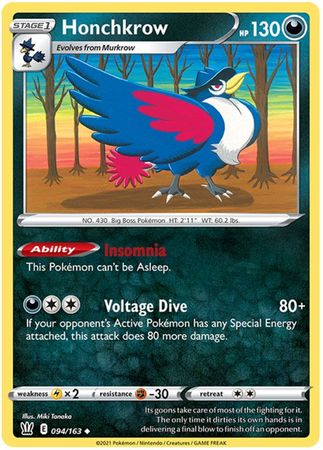 Battle Styles - 094/163 - Honchrow