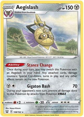 Battle Styles - 108/163 - Aegislash