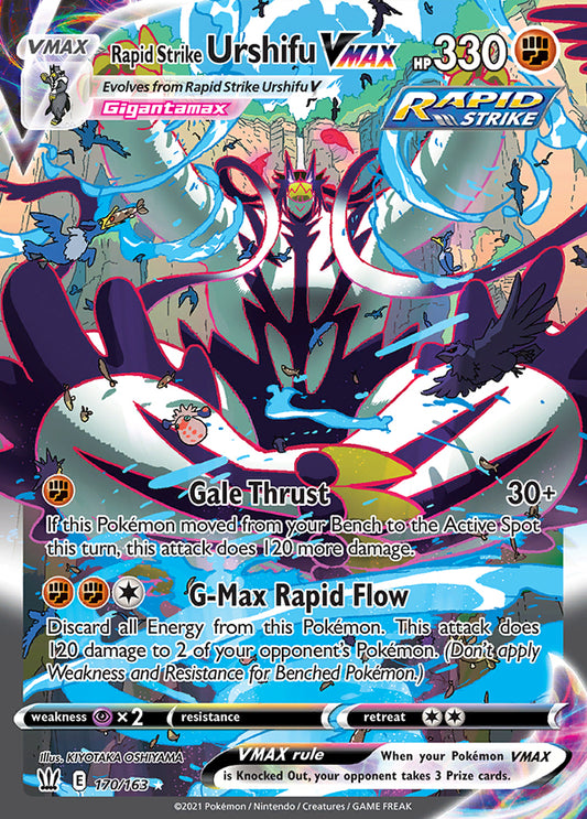Battle Styles - 170/163 - Rapid Strike Urshifu VMAX
