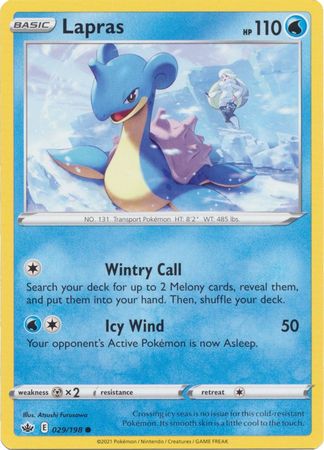 Chilling Reign - 029/198 - Lapras