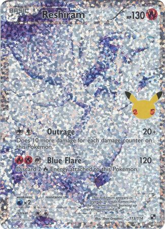 Celebrations Classic - BLW113 - Reshiram