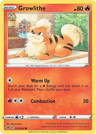 Fusion Strike - 032/264 - Growlithe