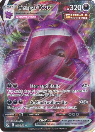 Fusion Strike - 157/264 - Gengar VMAX