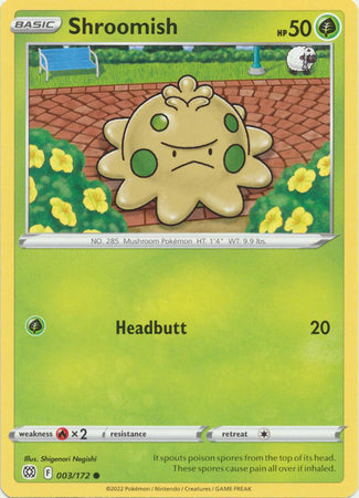 Brilliant Stars - 003/172 - Shroomish