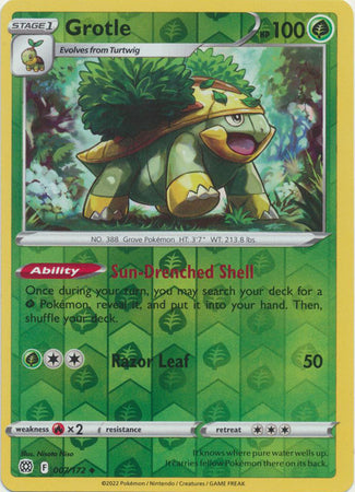 Brilliant Stars - 007/172 - Grotle - Reverse Holo