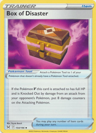 Lost Origin - 154/196 - Box of Disaster