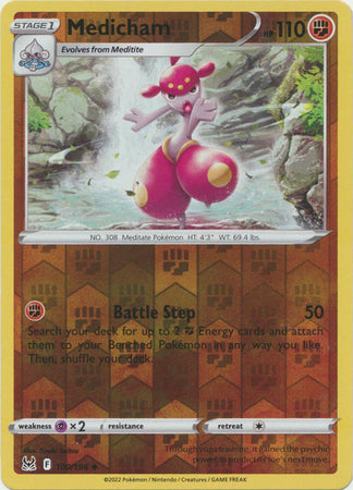 Lost Origin - 100/196 - Medicham - Reverse Holo