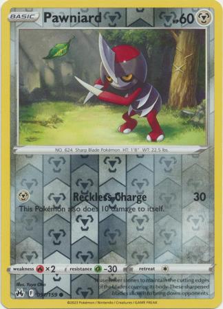 Crown Zenith - 091/159 - Pawniard - Reverse Holo