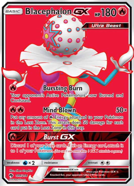 Lost Thunder - 199/214 - Blacephalon GX