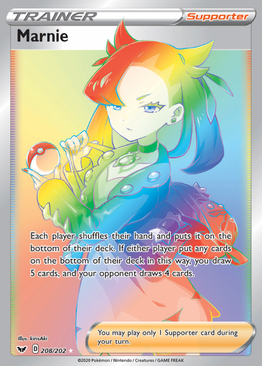 Sword & Shield - 208/202 - Marnie