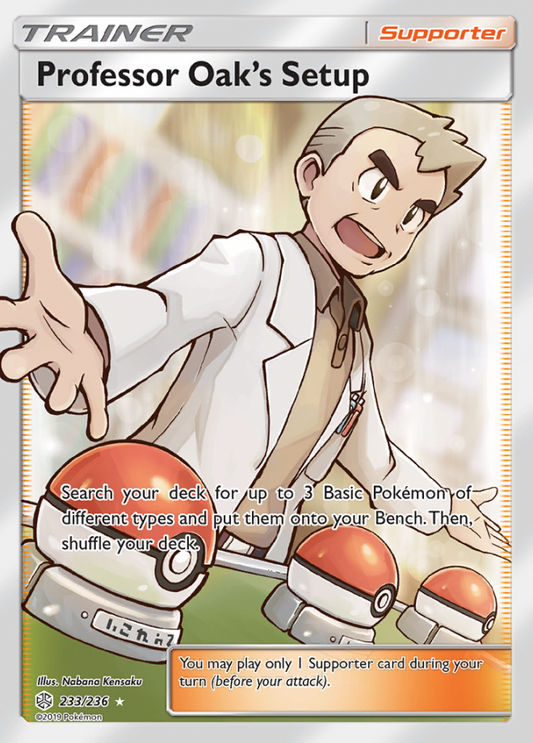 Cosmic Eclipse - 233/236 - Professor Oak's Setup