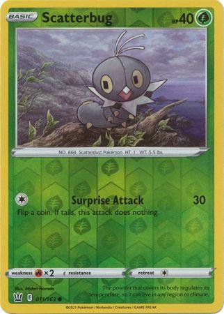 Battle Styles - 011/163 - Scatterbug - Reverse Holo