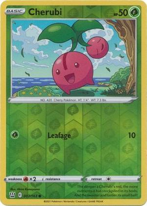 Battle Styles - 007/163 - Cherubi - Reverse Holo