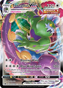 Chilling Reign - 125/198 - Tornadus VMAX