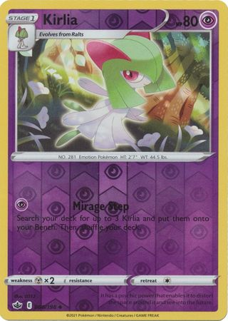 Chilling Reign - 060/198 - Kirlia - Reverse Holo